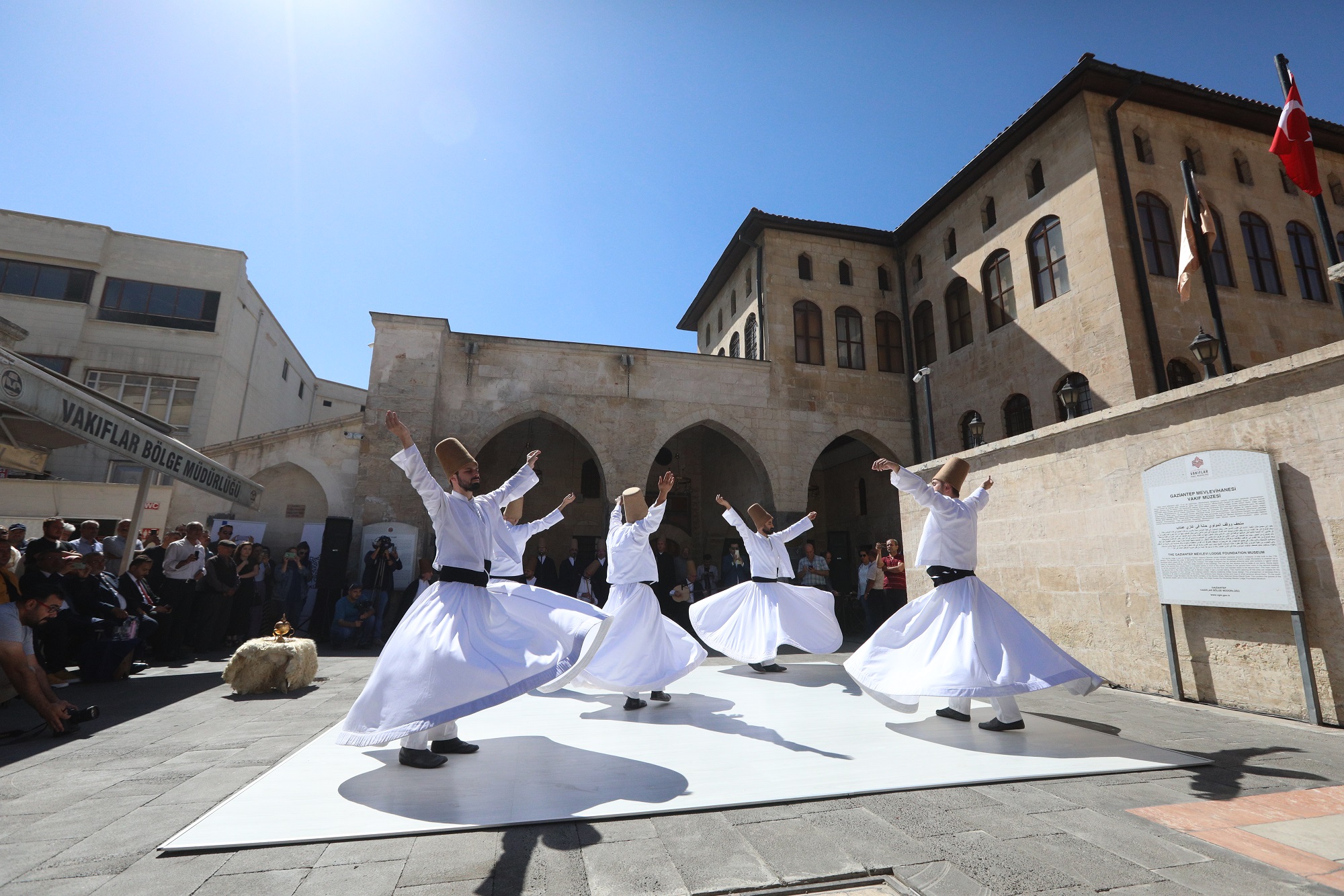 For the first time in 100 years, a "Mevlevi Ceremony" was held at the Gaziantep Mevlevihane.